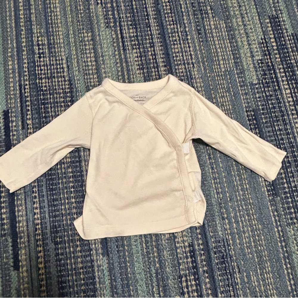 Lot of 4 Baby Long Sleeve Organic Cotton Tops Hanna Andersson m - Picture 9 of 12